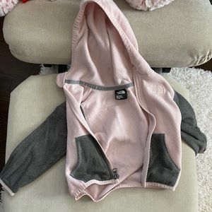 North face toddler fleece jacket